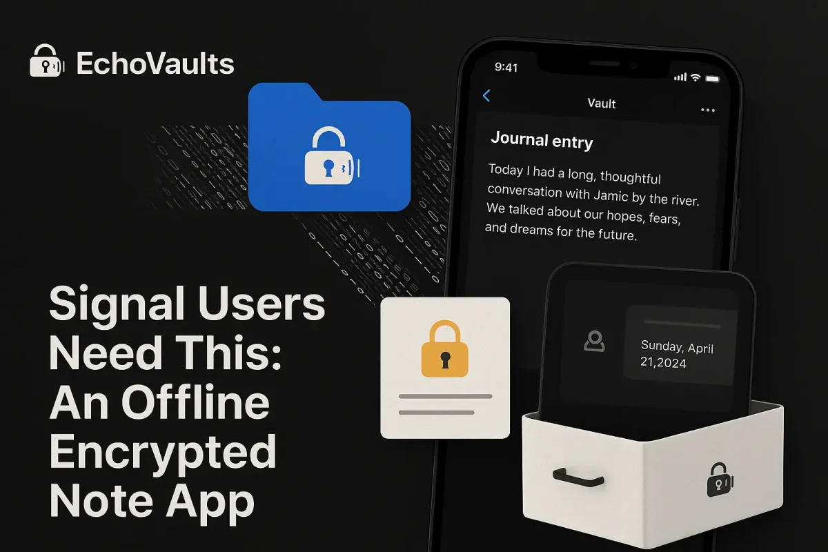 Signal Users Need This: The Best Private, Offline and Encrypted Note App